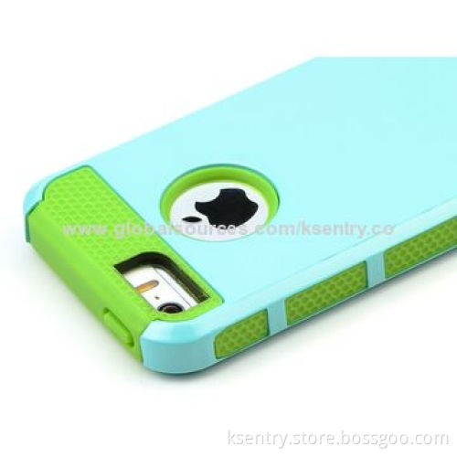 Factory Supply Best Selling 2-in-1 TPU+PC Soft Hard Case for iPhone